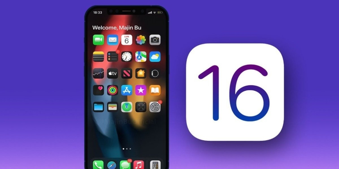 دعم ايفون ios 16