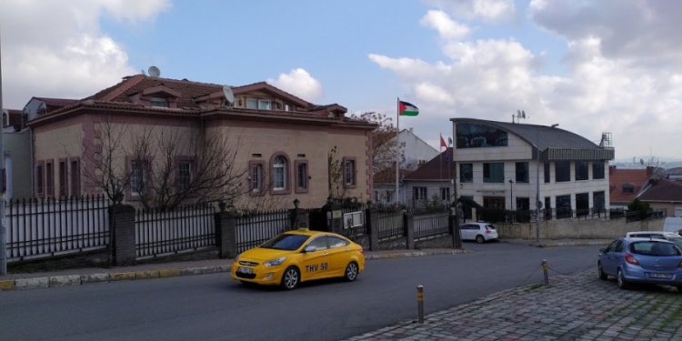 القنصلية الفلسطينية بإسطنبول