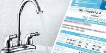 فاتورة مياه اسطنبول