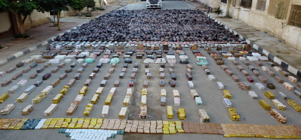 عملية أمنية مصرية ضخمة ضد تجار المخدرات
