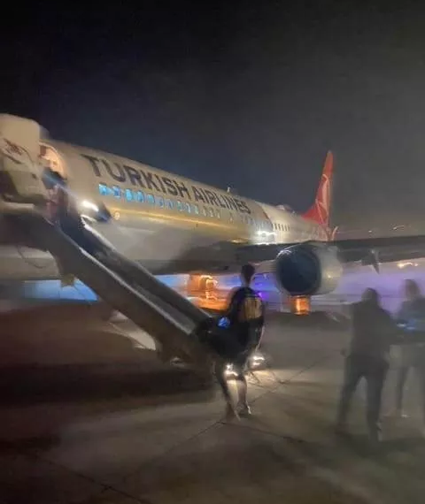 عاجل: إنفجار في طائرة تركية هبطت في مطار هاتاي