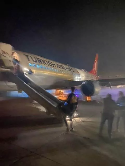 عاجل: إنفجار في طائرة تركية هبطت في مطار هاتاي