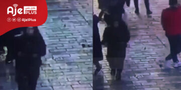 فيديو يوثق لحظة هروب الإرهابية التي نفذت هجوم تقسيم
