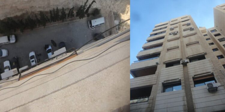 وفاة سيدة سورية بعد سقطوها من الطابق الثامن