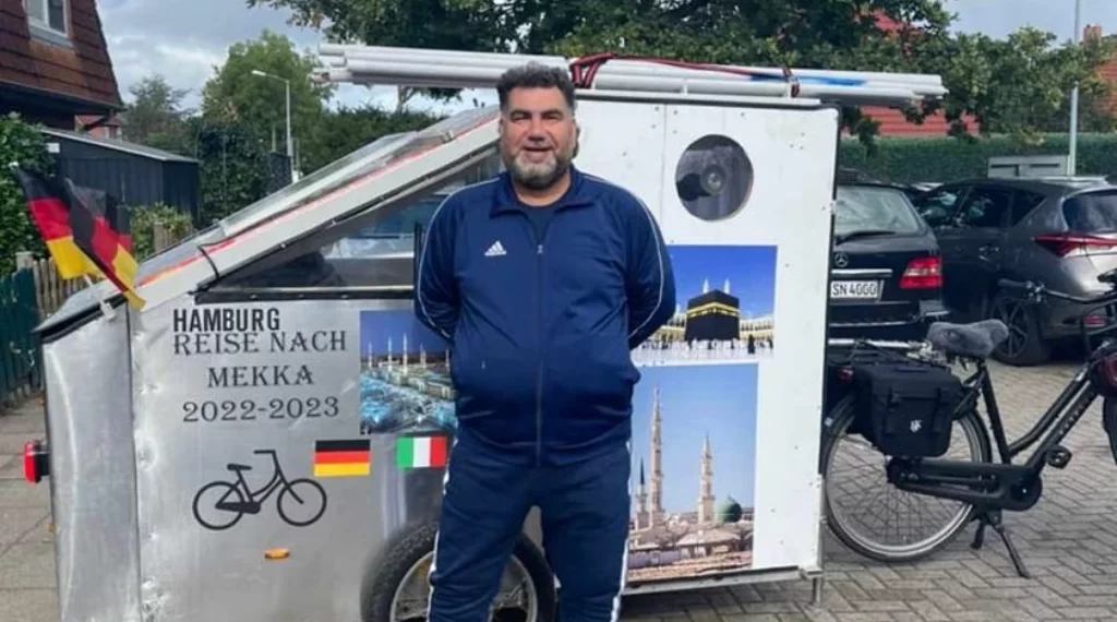 وفاة سوري سافر الى مكة عبر الدراجة