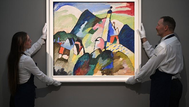 لوحة لكاندينسكي تم بيعها بـ 44 مليون دولار