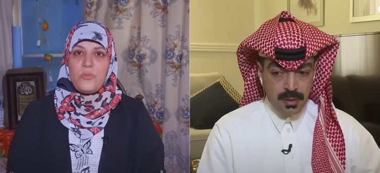 سعودي يلتقي بوالدته المصرية