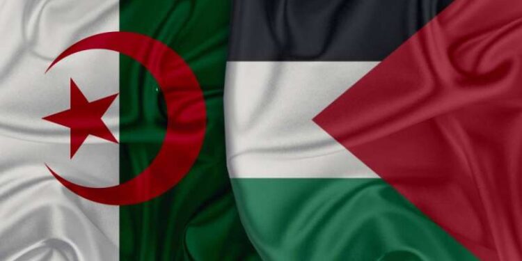 الجزائر تتحرك لأجل فلسطين