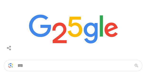 جوجل 25 عاماً من الخدمات