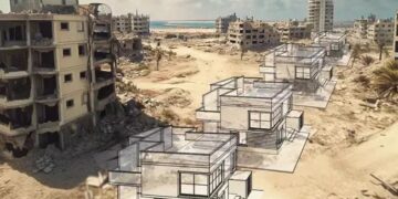 إعلان إسرائيلي.. فيلا ساحلية للبيع في قطاع غزة