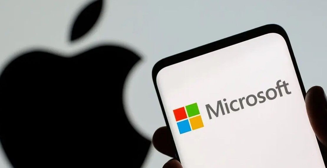 آبل تتفوق على مايكروسوفت