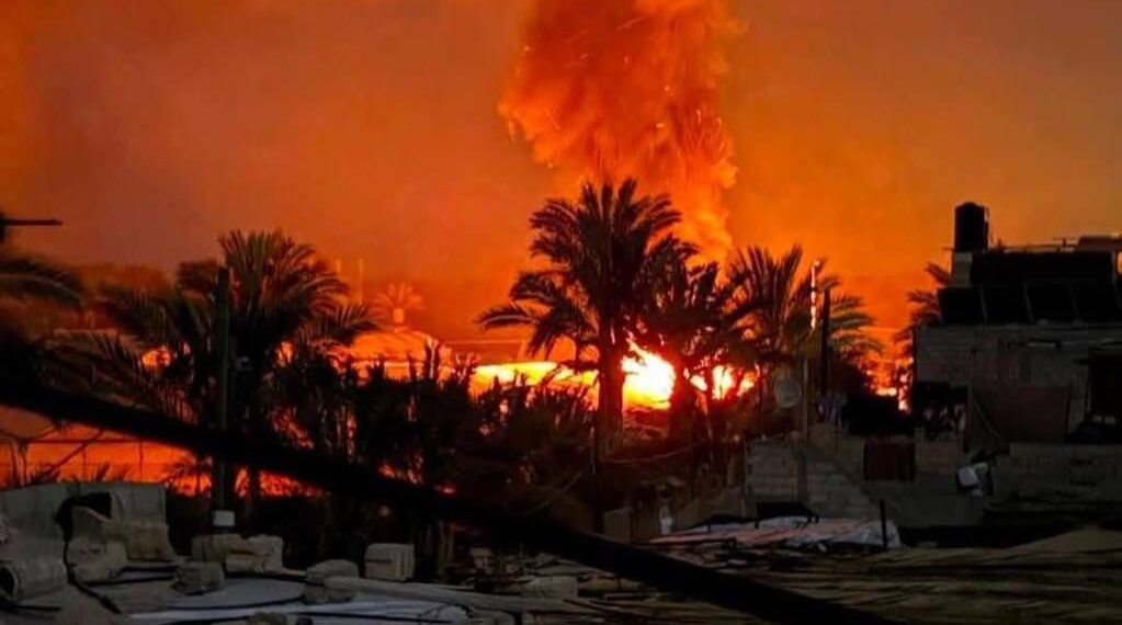 عاجل: غارات عنيفة جداً على قطاع غزة