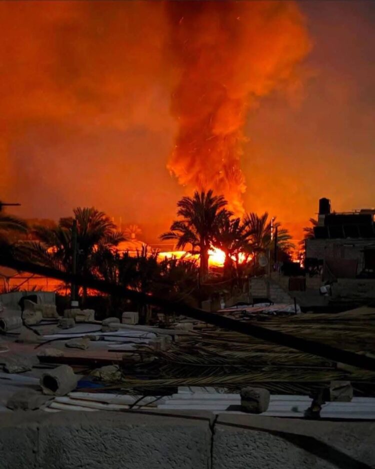 عاجل: غارات عنيفة جداً على قطاع غزة